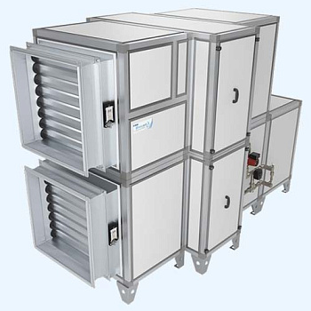 8000 Aqua RR BC Breezart Приточно-вытяжная установка с роторным рекуператором